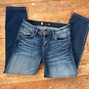 Kut from the Kloth Women's Straight Leg Jeans - Dark Blue